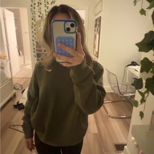 green nike hoodie